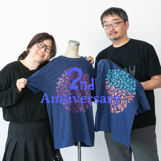【NEWS】サイトオープン2周年記念Tシャツ発売