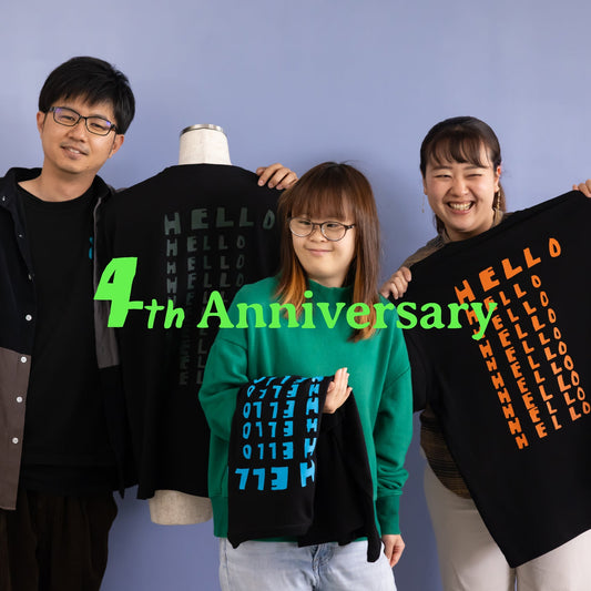 【NEWS】サイトオープン4周年記念Tシャツ発売