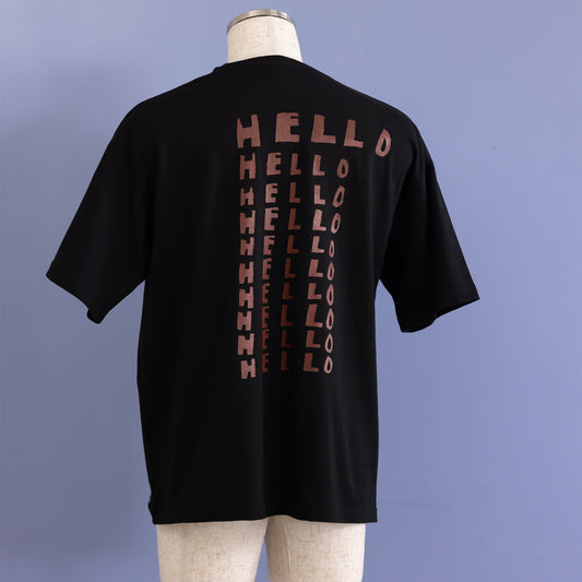 【4周年記念Tシャツ】温もりのあるHELLO（M・L）