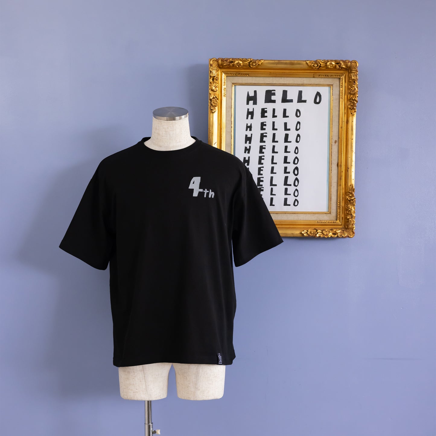 【4周年記念Tシャツ】温もりのあるHELLO（M・L）