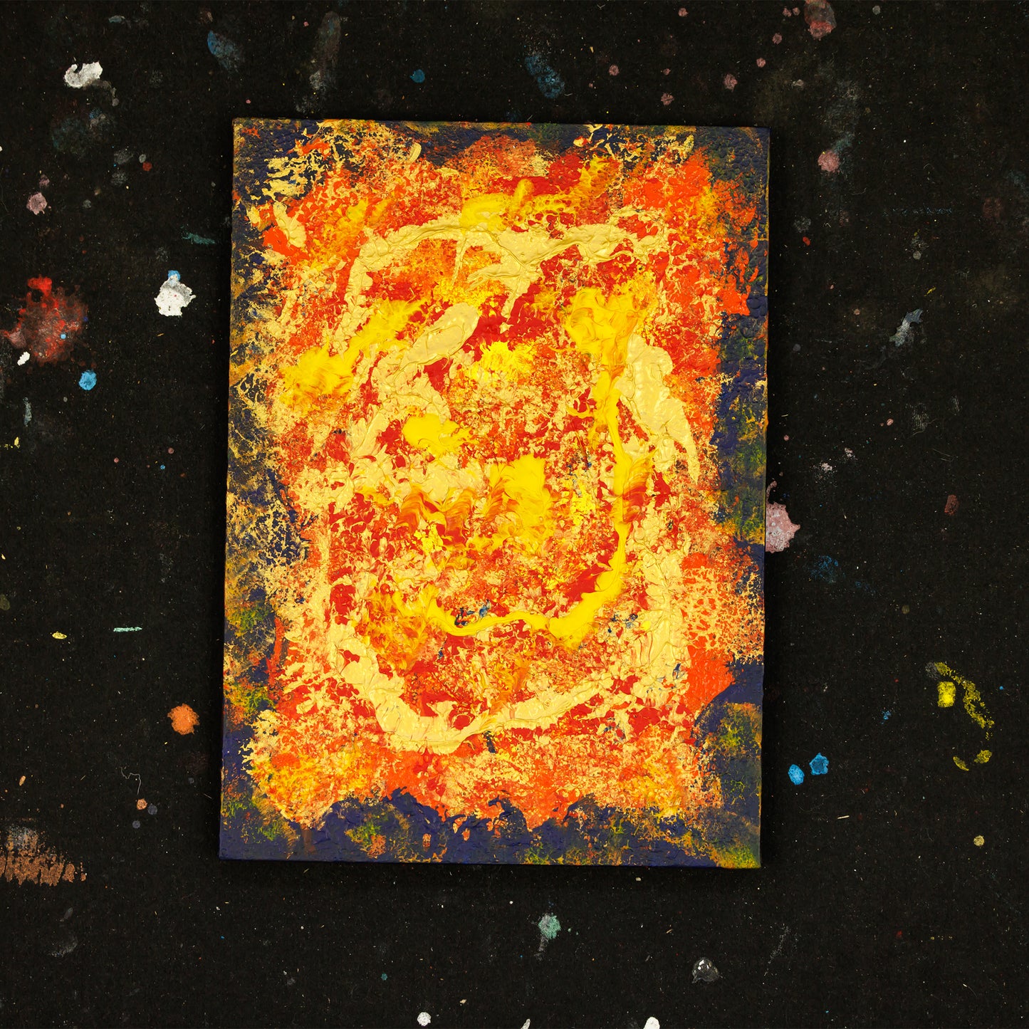 The night and the Dancing fire dragon